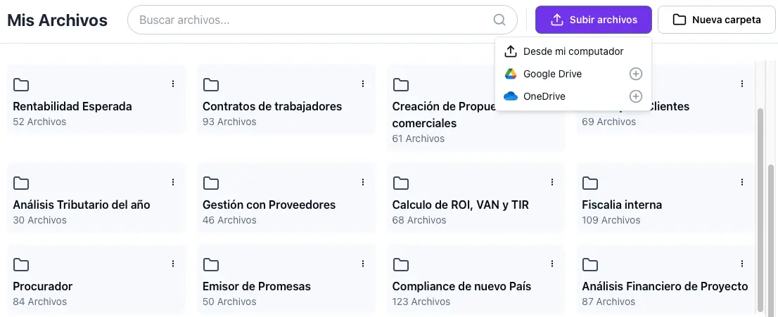 Demostración: Todos tus documentos al alcance en un solo lugar
